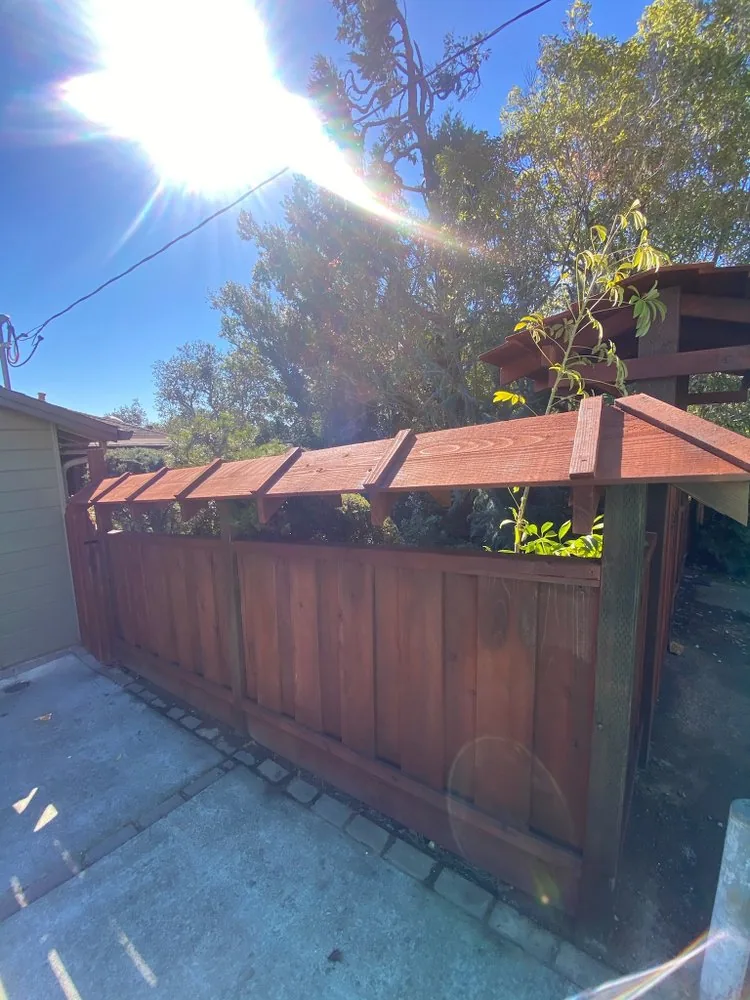 Exterior siding and deck work